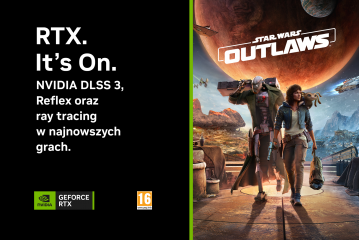 nVidia Star Wars Outlaws z RT, DLSS 3 i NVIDIA Reflex aktualnosc