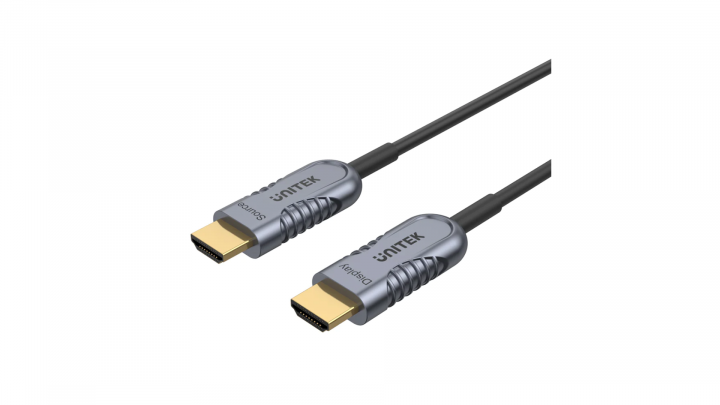 Kabel optyczny UNITEK HDMI 2.1 AOC 8K 120Hz 60m C11034DGY 2