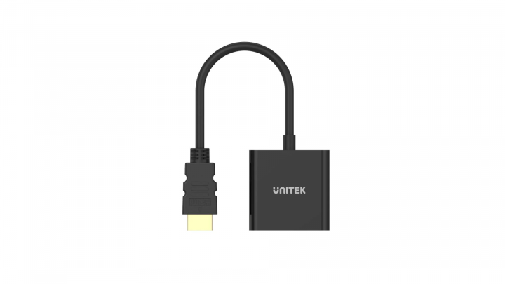 Adapter UNITEK HDMI - VGA Y-6333