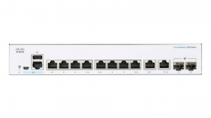 Switch Cisco CBS250-8T-E-2G-EU 8-port GE 2x1Gb Combo Ext PSU