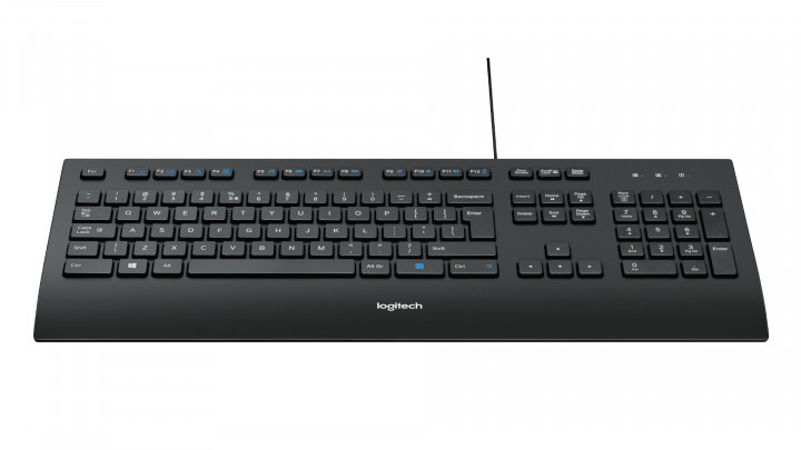 Klawiatura Przewodowa Logitech K E Business Usb Oem Czarna