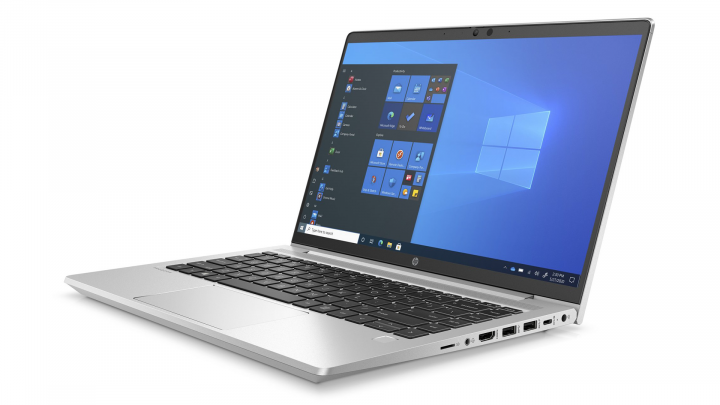 Laptop HP ProBook 445 G8 - widok frontu prawej strony