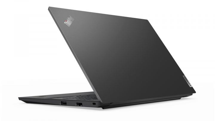 Laptop Lenovo ThinkPad E15 G3 AMD - tył front lewy