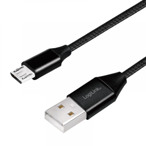 Kabel LogiLink USB 2.0 - microUSB 1m CU0144