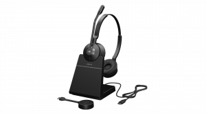 Słuchawki z mikrofonem Jabra Engage 55 USB-C MS Stereo Charging Stand DECT - 9559-475-111 