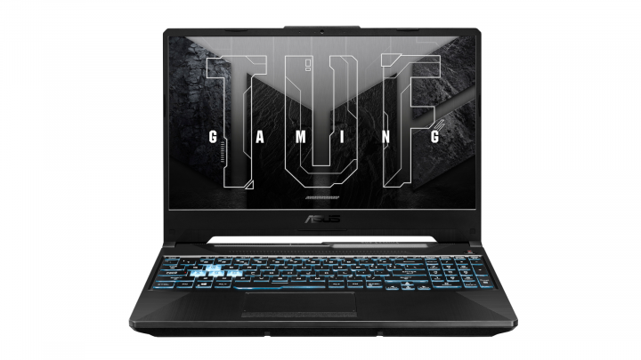Laptop Asus TUF Gaming A15 - widok frontu