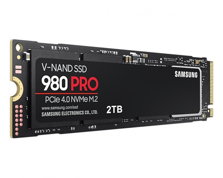 Dysk SSD Samsung 980 PRO 2000GB MZ-V8P2T0BW M.2 PCIe - widok frontu v2