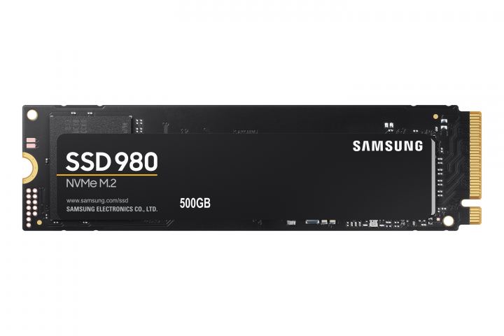 Dysk SSD Samsung 980 500GB MZ-V8V500BW M.2 PCIe - widok frontu