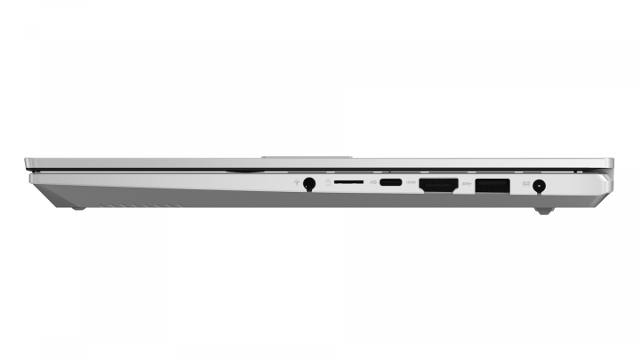 VivoBook Pro 14 OLED M6400RC W11H Cool Silver - widok prawej strony