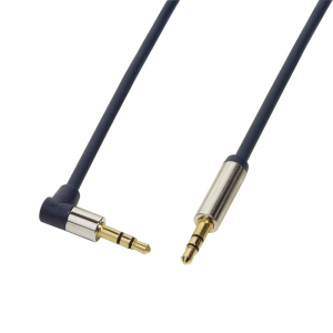Kabel audio LogiLink 3,5mm minijack M / M 0,5m CA11050