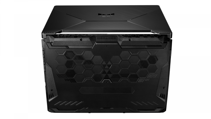 TUF Gaming F15 FX506HC Graphite Black - widok z spodu