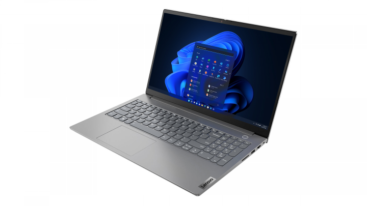Laptop Lenovo ThinkBook 15 G2 W11P szary-widok frontu prawej strony