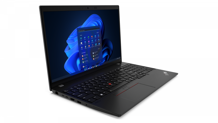 ThinkPad L15 G3 W10P (Intel) czarny - widok frontu lewej strony