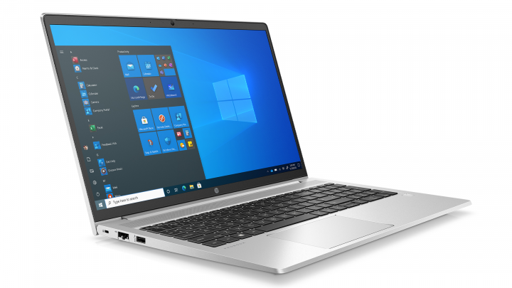 Laptop HP Probook 450 G8 - widok frontu lewej strony