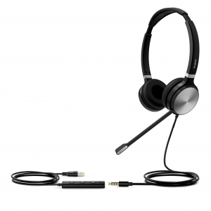 Słuchawki przewodowe Yealink UH36 Dual UC - 1308016