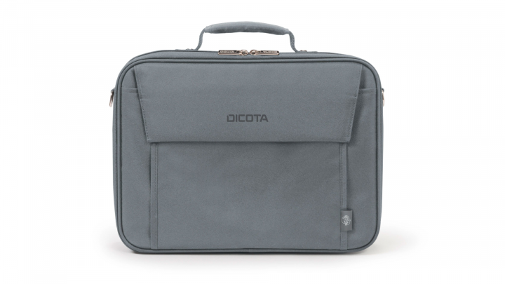 Torba do laptopa DICOTA Eco Multi BASE 156 D30918-RPET szara - przód