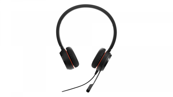 Zestaw słuchawkowy Jabra Evolve 30 II Stereo czarne - widok frontu