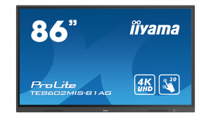 Monitor IIYAMA ProLite TE8602MIS-B1AG Touch 86 4K UHD IPS 24/7 iiWare 9.0