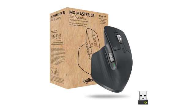 Mysz bezprzewodowa Logitech MX Master 3S for Business grafitowa 910-006582