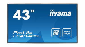 Monitor IIYAMA ProLite LE4340S-B3 43 FHD VA 16/7