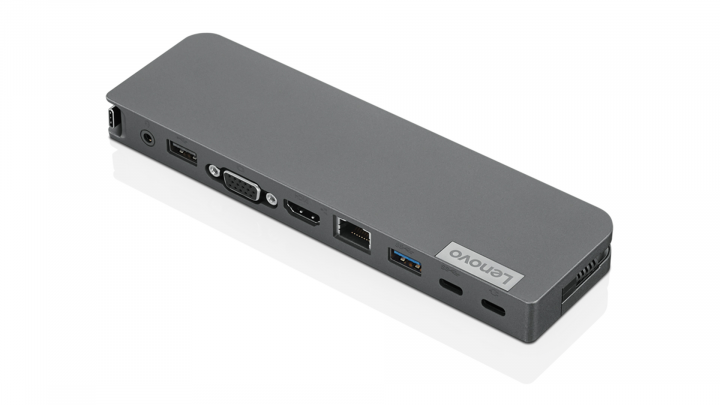 Stacja dokująca Lenovo USB-C Mini Dock 40AU0065EU - tył