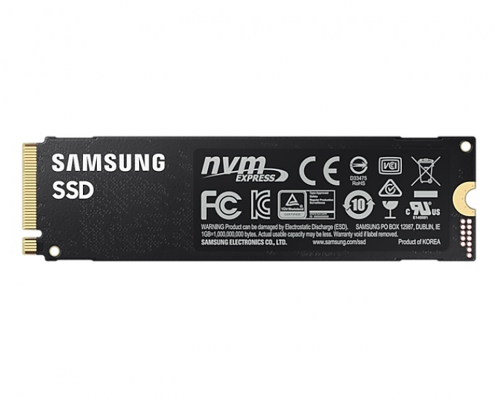 Dysk SSD Samsung 980 PRO 2000GB MZ-V8P2T0BW M.2 PCIe - widok frontu v3