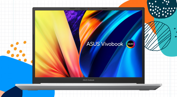 VivoBook Pro 14 OLED M6400RC srebrny 