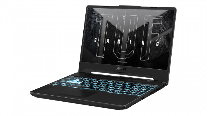TUF Gaming F15 FX506HC Graphite Black - widok frontu prawej strony