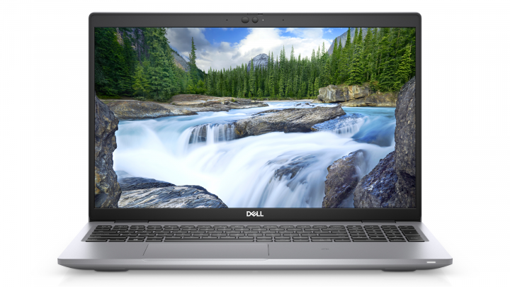 Laptop Dell Latitude 5520 szary - widok frontu