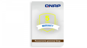 Rozszerzenie gwarancji standardowej Qnap do 5 lat Brown