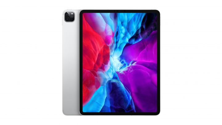 Tablet Apple iPad Pro 12.9 LTE srebrny - widok frontu