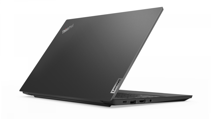 Laptop Lenovo ThinkPad E15 G3 AMD - tył front prawy