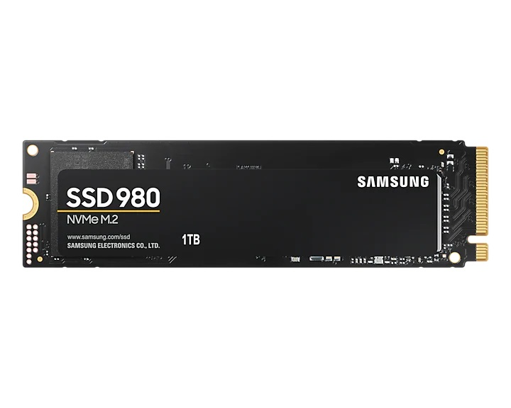 Dysk SSD Samsung 980 1000GB MZ-V8V1T0BW M.2 PCIe - widok frontu