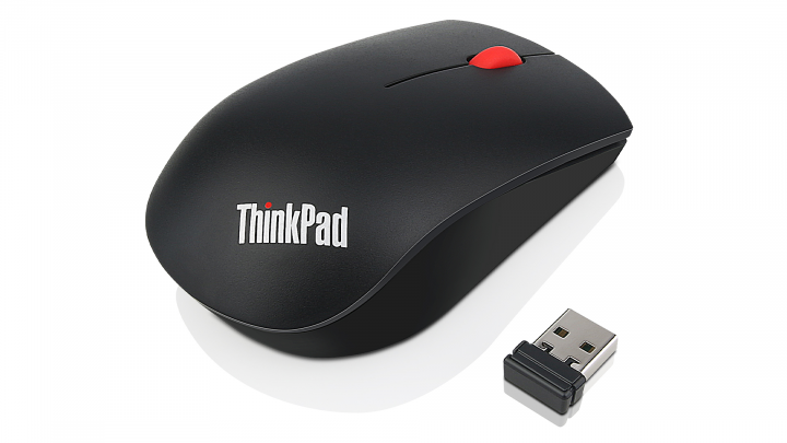 ThinkPad Essential Wireless Mouse 4X30M56887 - widok frontuprawej strony