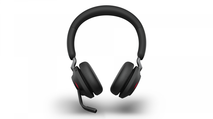 Zestaw słuchawkowy Jabra Evolve 2 65 Stereo Stand Black - widok frontu