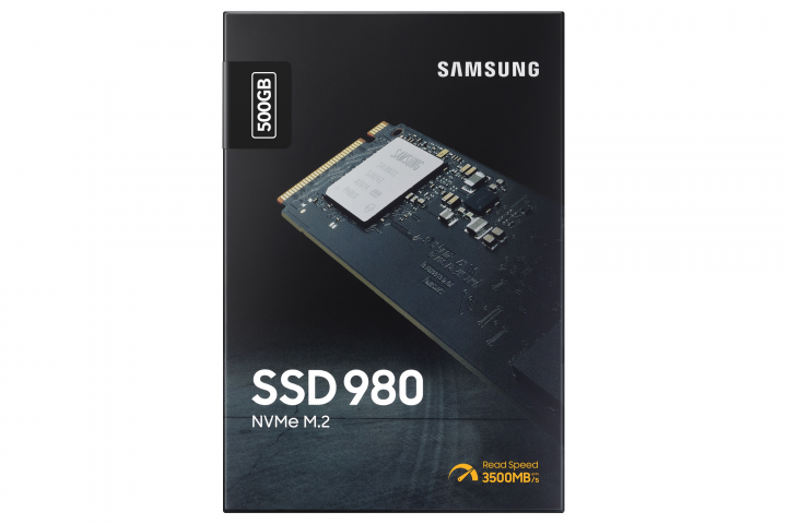 Dysk SSD Samsung 980 500GB MZ-V8V500BW M.2 PCIe - widok opakowania