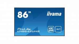 Monitor IIYAMA ProLite LH8642UHS-B3 85,6 4K UHD IPS 18/7 Android 8.0