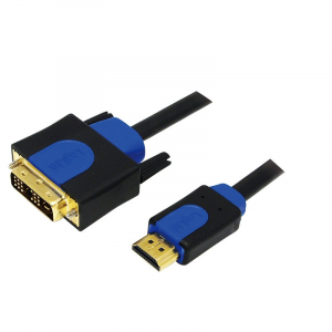 Kabel LogiLink HDMI - DVI High Quality 2m CHB3102