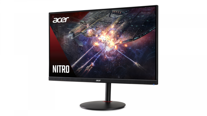 Monitor Acer Nitro XV272UX - widok frontu prawej strony