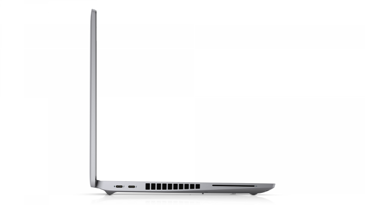 Laptop Dell Latitude 5520 szary - widok lewej strony 