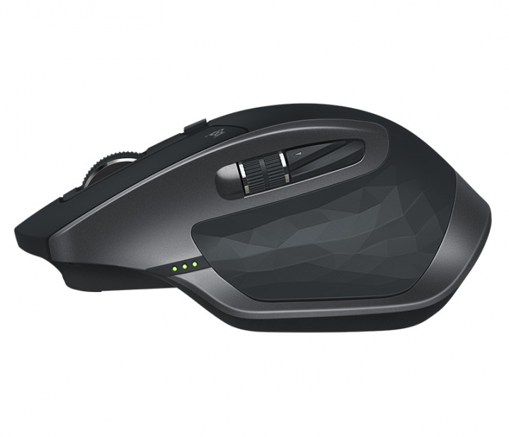 Mysz bezprzewodowa Logitech MX Master 2S optyczna grafitowa 910-005966 - widok prawej strony