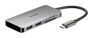 Hub USB-C D-Link - DUB-M610