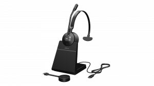 Słuchawki z mikrofonem Jabra Engage 55 USB-C MS Mono Charging Stand DECT - 9553-475-111 