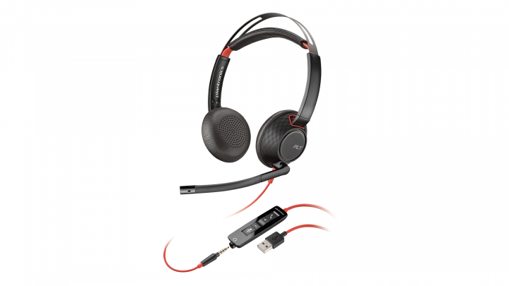 Słuchawki przewodowe Poly Blackwire 5220 USB-A