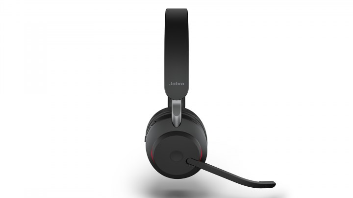 Zestaw słuchawkowy Jabra Evolve 2 65 Stereo Black - widok lewej strony