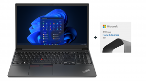 Laptop Lenovo ThinkPad E15 G4 21E600DWPB i5-1235U 15,6 FHD 16GB 512SSD Int W11Pro + Microsoft Office Home and Business 2021