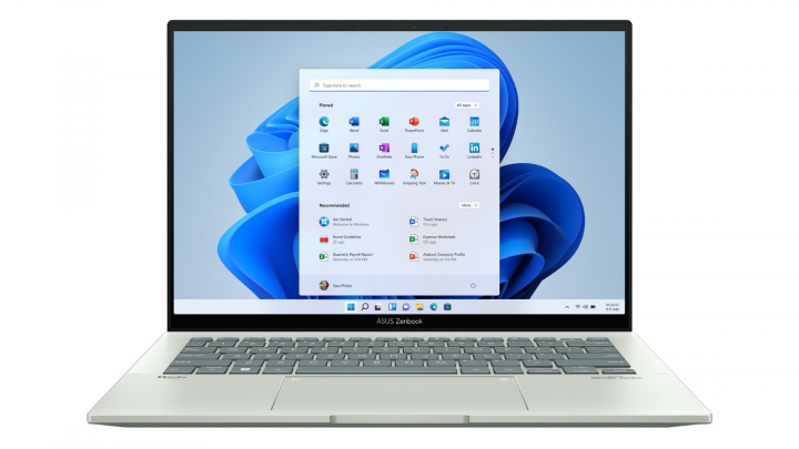 Asus Zenbook 14 UX3402ZA W11H Aqua Celadon 2