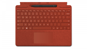 Etui z klawiaturą Microsoft Surface Pro Signature Type Cover + Slim Pen 2 8X8-00027 czerwone