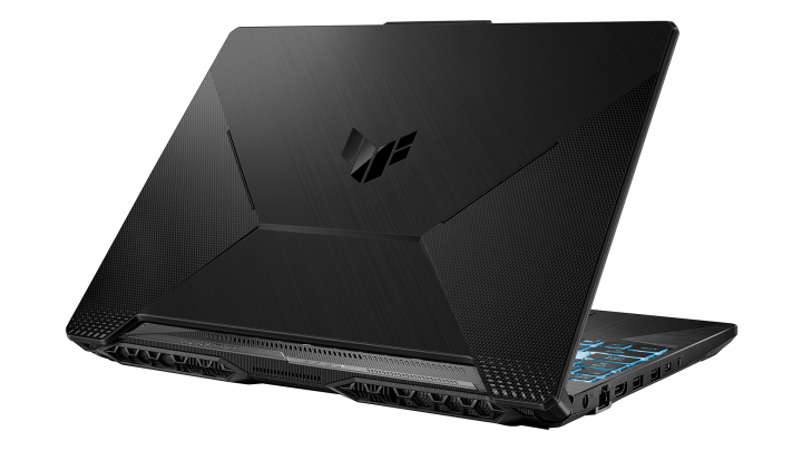 TUF Gaming F15 FX506HC Graphite Black - widok klapy prawej strony