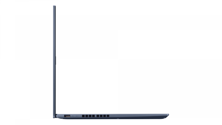 VivoBook D1603QA NoOS Quiet Blue (finger print) - widok lewej strony